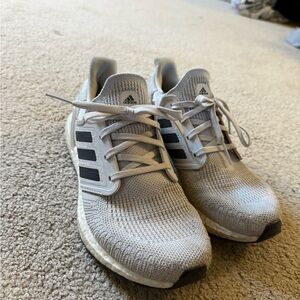 Adidas Light Gray Ultra Boost SZ 8/8.5